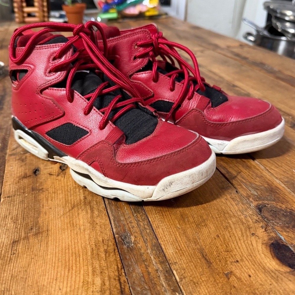 Nike Air Jordan Flight Club 91 Basketball Shoes Youth Size 5Y High Top Sneakers